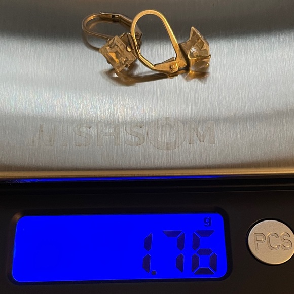 Sterling Silver Cubic Zirconia Earrings - Picture 6 of 7